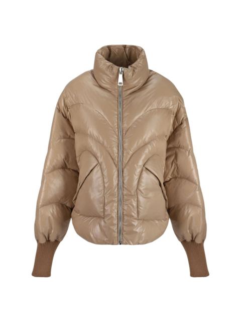 Khrisjoy Corazon Shiny puffer jacket