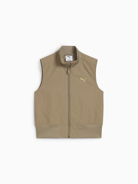 PUMA DARE TO Women's Full-Zip Woven Vest
