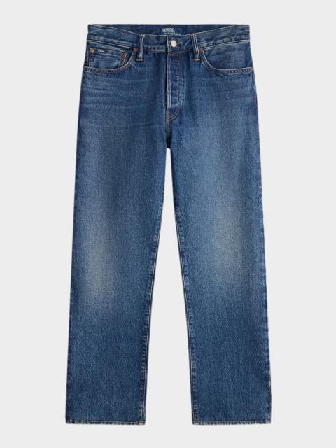 Polo Ralph Lauren Men's Rigid Denim Straight-Leg Jeans