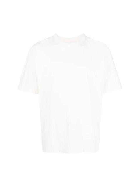 Ex-Ray logo-patch cotton T-shirt