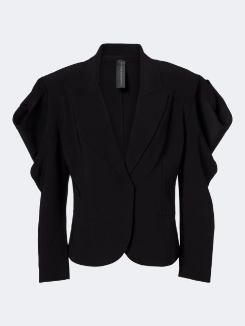 NORMA KAMALI Draped jersey blazer