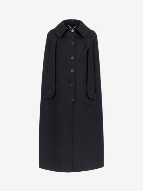 Maison Margiela Shrug wool-cotton coat