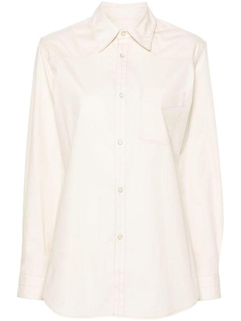 Lemaire Western cotton shirt