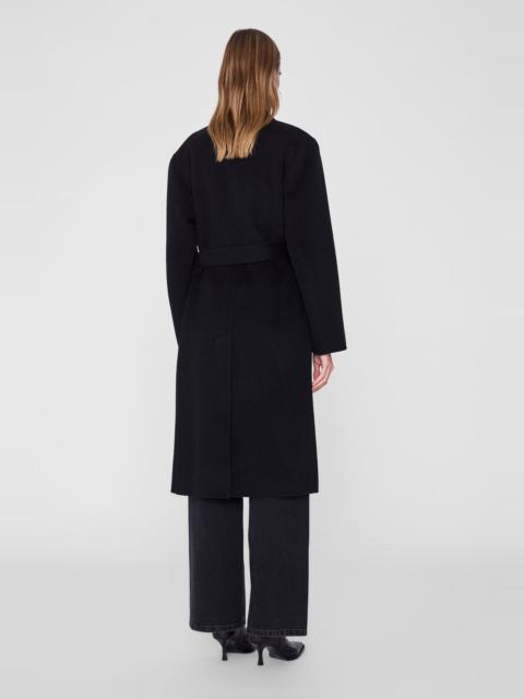 ANINE BING Sana Coat - Black Cashmere Blend