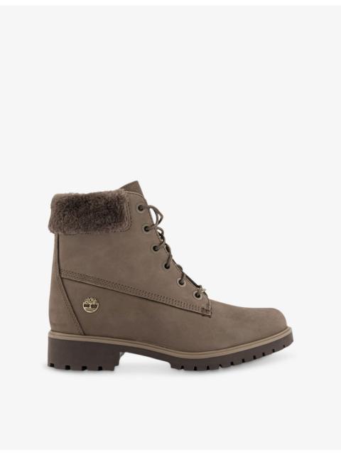 Timberland Lyonsdale Nubuck-Leather Ankle Boots