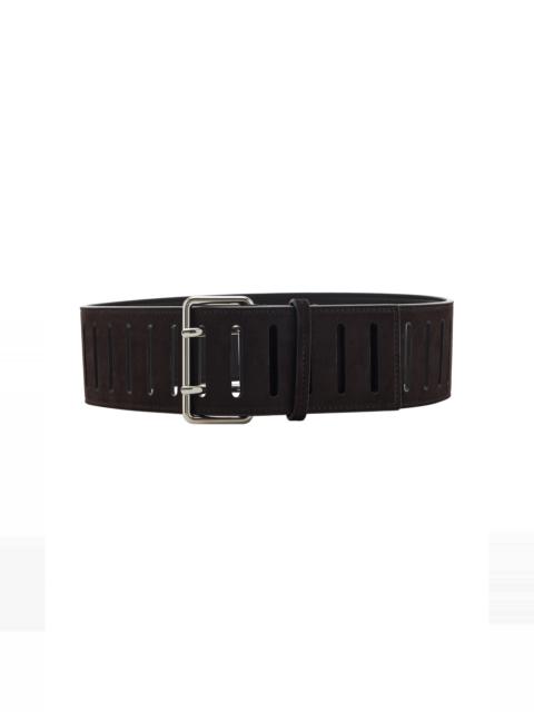 Alaïa Cut-Out Leather Belt