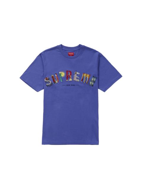 Supreme Supreme City Arc Tee Dusty Purple