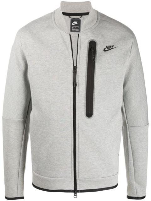 Nike logo zipped sweatshirt