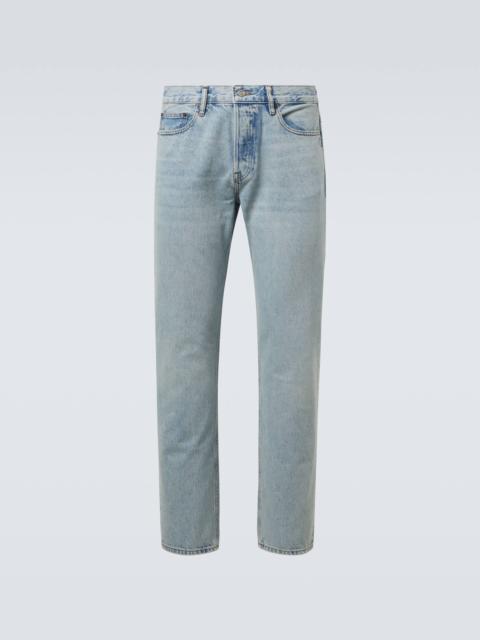 The Straight mid-rise straight jeans