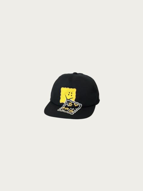 Kapital Chino Baseball Cap (PECKISH RAINBOWY) - Black