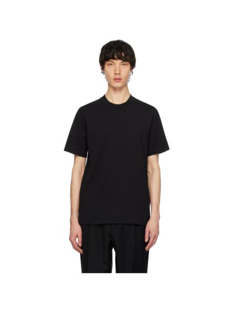 Jil Sander Black Basic T-Shirt