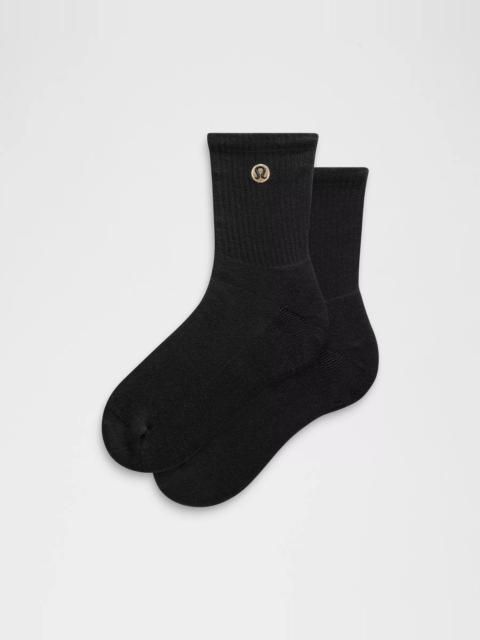 lululemon Unisex Daily Essential Quarter Socks