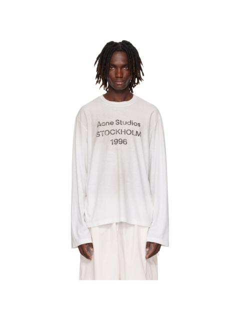Acne Studios Off-White Logo T-shirt