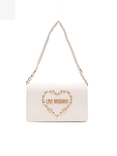 Moschino logo-lettering tote bag