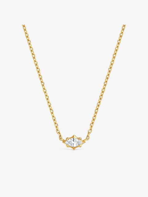 TOUS 9kt gold and lab-grown diamond Necklace TOUS Irisé LGD