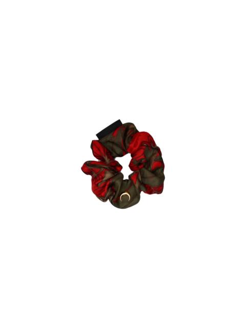 Marine Serre UPCYCLED SILK SCARVES SCRUNCHIE (MULTICOLOR)