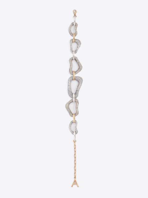 AREA CRYSTAL LINK NECKLACE