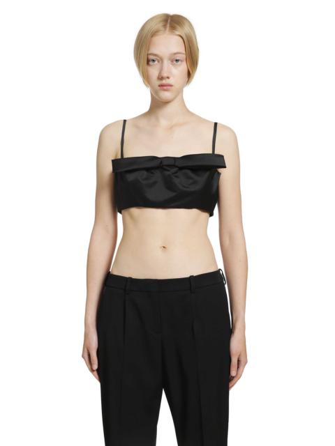 Givenchy Cropped Top With Bow