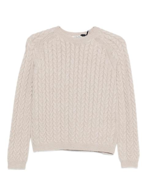 'S Max Mara 's Max Mara ELIANE Cable-knit Sweater
