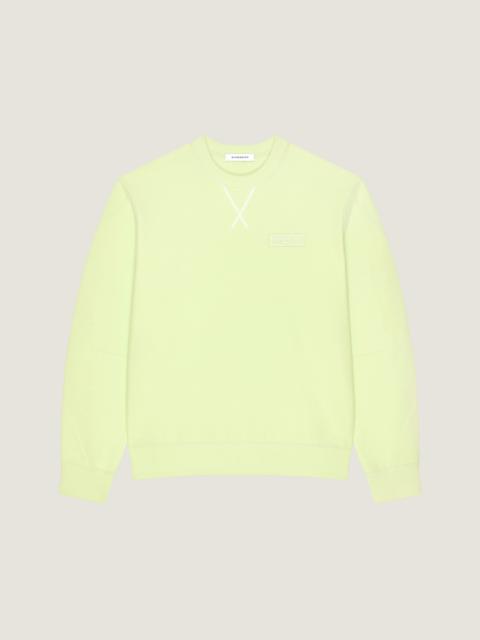 Givenchy COUTURE SEAM SWEATSHIRT IN FLEECE WITH GIVENCHY PARIS