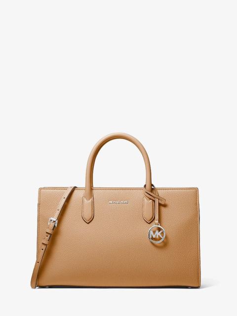 MICHAEL KORS Scarlett Medium Textured Satchel