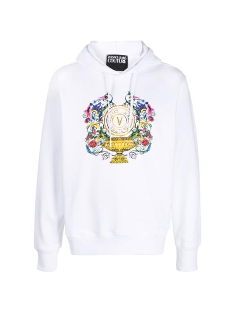 VERSACE JEANS COUTURE logo-print hoodie