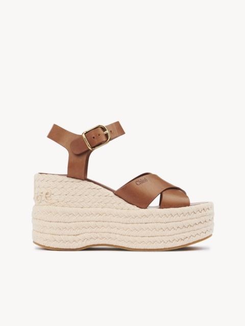Chloé ISLA WEDGE ESPADRILLE