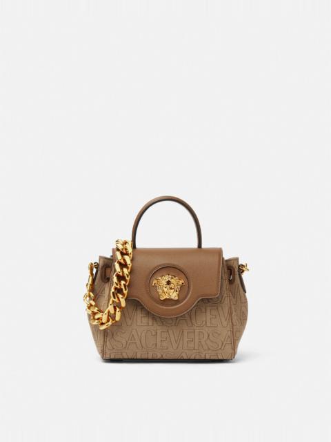 VERSACE Versace Allover La Medusa Small Handbag