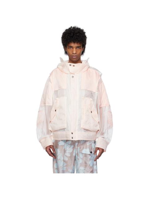 Dries Van Noten Pink Satin Jacket