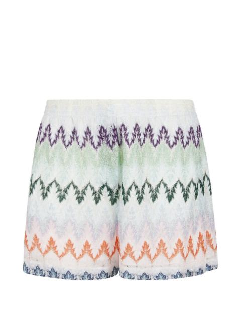 Missoni multicolour zig-zag shorts