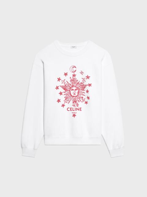 CELINE SWEATSHIRT IN cotton fleece