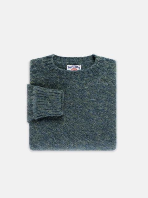 J. PRESS MADE-IN-SCOTLAND LOVAT SHAGGY DOG SWEATER - CLASSIC FIT