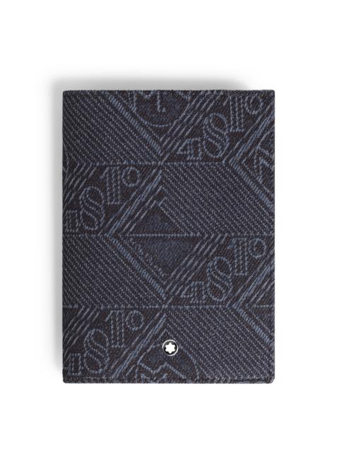 Montblanc PASSPORT HOLDER IN 4810 DENIM