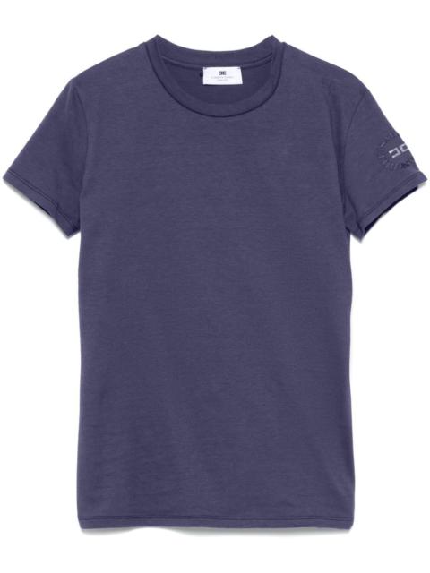 ELISABETTA FRANCHI rubberised-logo T-shirt