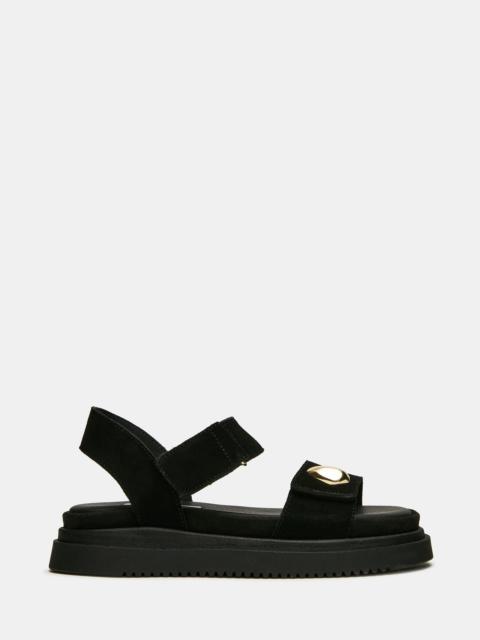 STEVE MADDEN MATINE BLACK SUEDE