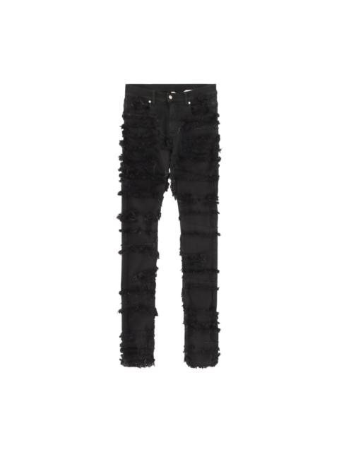 TREATED SLICE SKINNY JEAN