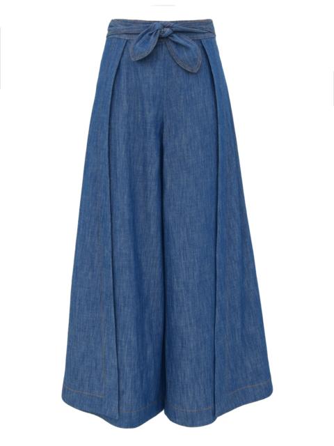 Zimmermann ECHO DENIM WRAP PANT