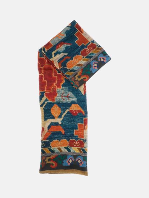 Pierre-Louis Mascia SILK AND CASHMERE SCARF ALOEWON