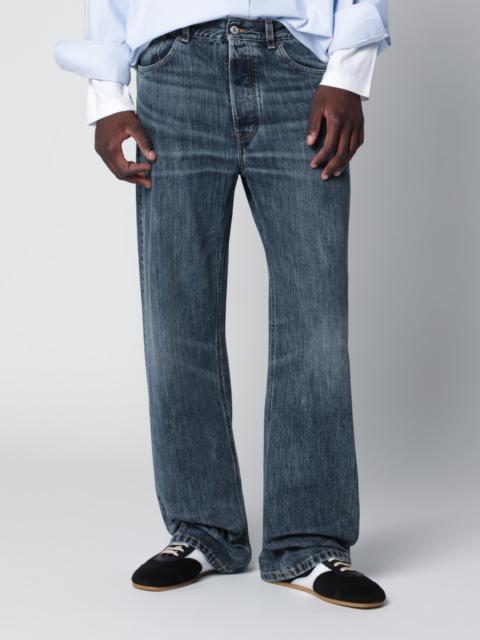 JEANERICA Vega dark blue vintage-effect jeans