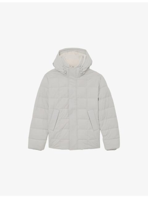 REISS Klause Borg-Lined Quilted Puffer Jacket
