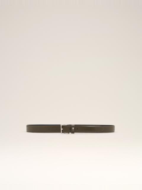 AMI Paris GREEN LEATHER PARIS PARIS BELT
