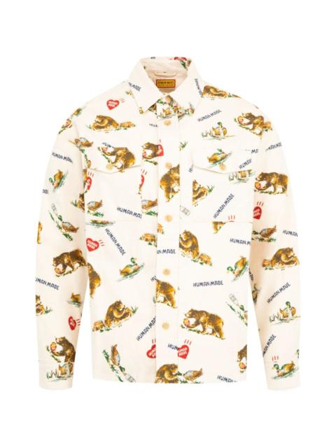 Human Made printed shirt