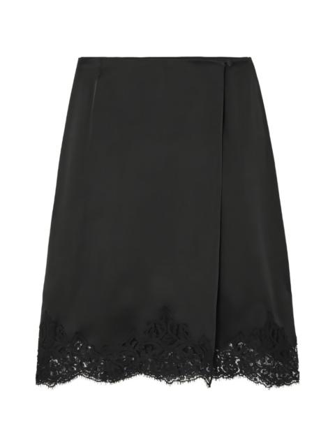 Stella McCartney Iconic lace-trim mini skirt