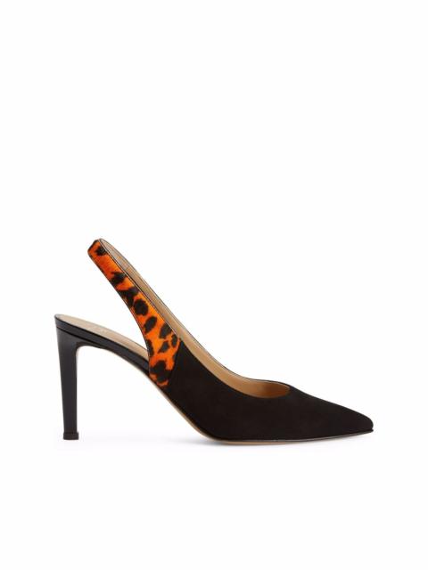 Giuseppe Zanotti Susie Feline 85mm slingback pumps