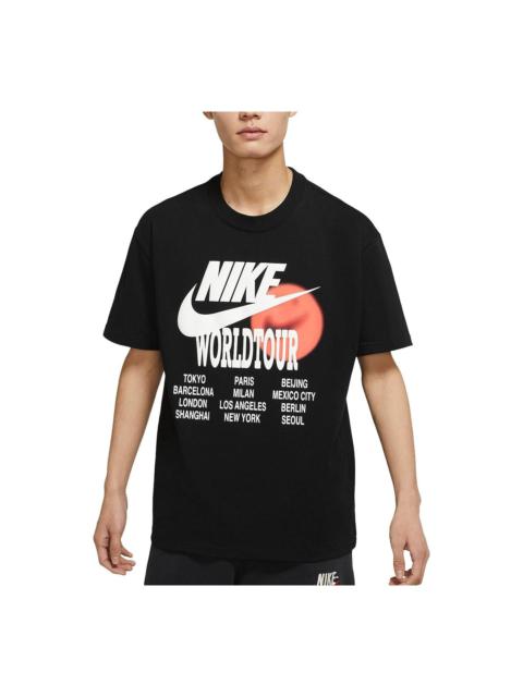 Nike Nike WorldTour Logo T-Shirts 'Black' DO2032-010