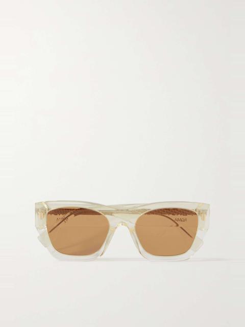 Roma D-frame acetate sunglasses