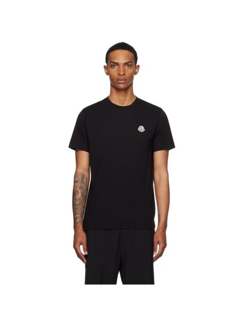 Moncler Three-Pack Multicolor Logo Patch Cotton T-shirts