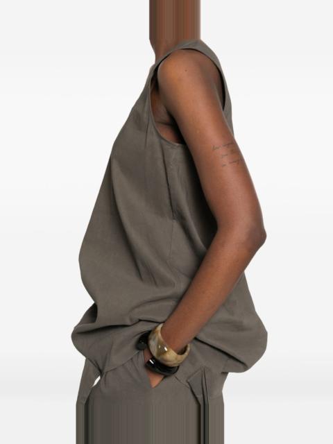 UMA WANG Tara linen blend top