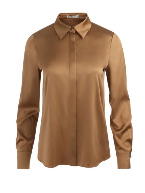 Alice + Olivia BRADY SILK BLOUSE