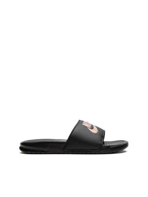 Nike Benassi JDI "Rose Gold" slides